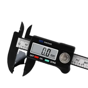 Electronic Digital Indicator Caliper 0 100 up 1 Down 2 Button Plastic Measuring Tool Inner and Outer Diameter Measuring Tool