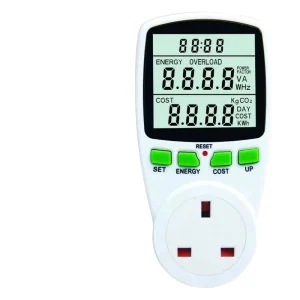 Electronic Energy Meter Voltage Wattmeter Power Analyzer Electricity Consumption Measuring Socket Digital Wattmeter Power Meter