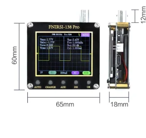 Electronic Learning Kit Handheld Compact Automotive Repair Oscilloscope DSO138Pro Oscilloscope Upgrade Kit