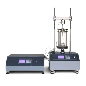Electronic Triaxial Testing Machine 30 kN Aluminum Construction Automatic Soil Testing Equipment