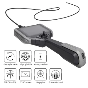 Endoscope Camera Portable Diagnostic Tools Industrial Video Endoscope Wifi Camera Borescope Inspection Camera for Cars Detection