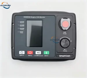 Engine CAN Monitor HEM8500 SmartGen Intelligent Instruments Control Equipment 4.3-inch LCD + CANBUS Interface + RS485 Interface