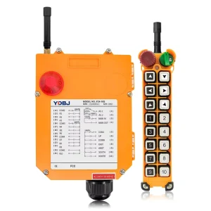 F24 16S Wireless Remote Control Receiver for Excavator LED Transmitter Waterproof Plastic 12V Industrial for Crane Hoist