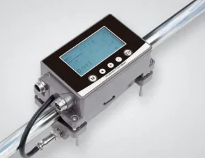 F6 Clamp-on Ultrasonic Flow Meter No Pipe Cutting Required Digital Water Flowmeter for Small Pipes