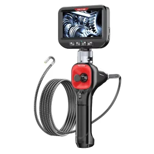 F606B Industrial Endoscope Camera 4 Way Articulating 6.2mm Probe IP67 Waterproof Auto Pipe Inspection