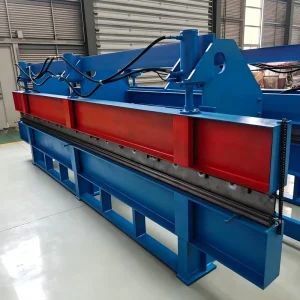 FD Plate Edge Folding Forming Bender Metal Sheet Roll Forming Machine 380V 5000mm Feeding Width Easy Roof Motor Bearing Gear