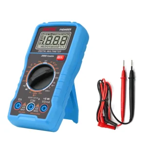 FIXTEC Digital Multimeter Volt Meter Auto Ranging Tester Accurately Measures Voltage Current Resistance Diodes Continuity