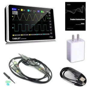 FNIRSI 1013D Digital Tablet Oscilloscope Dual Channel 100M Bandwidth 1GS Sampling Rate Mini