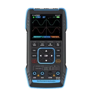 FNIRSI 2C23T Handheld Digital Oscilloscope Multimeter + Function Signal Generator 3IN1 Dual Channel 10MHZ*2 50MS/s