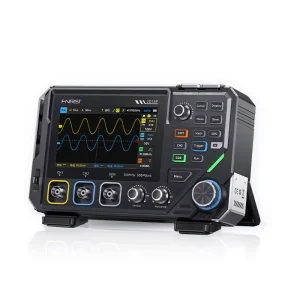 FNIRSI 2D15P 100MHz 500MSa s 2CH Desktop Digital Phosphor Oscilloscope with 4.5 Digit TRMS Multimeter