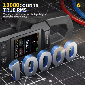 FNIRSI DMC 100 Clamp Multimeter DC AC 600V AC 600A Intelligent Anti burn True RMS Clamp Meter