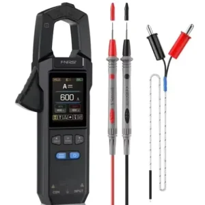 FNIRSI DMC-100 DC AC Current Voltage Clamp Meter Digital Multimeter 1 Year Warranty IP65 Protection