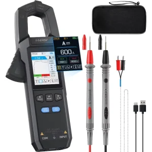 FNIRSI DMC 100 Digital Multimeter 10000 Counts USB Rechargeable Clamp Meter 600A Amperimetric Clamp NCV Meter Tool DC AC Current