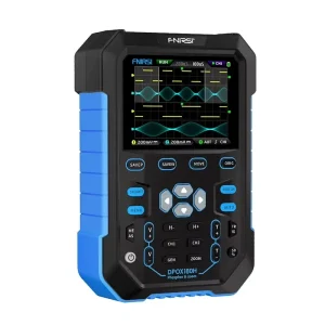 FNIRSI DPOX180H Dual Channel Handheld Digital Oscilloscope 180MHz 3DB 2 in 1 Function Signal Generator Fluorescence Display ZOOM