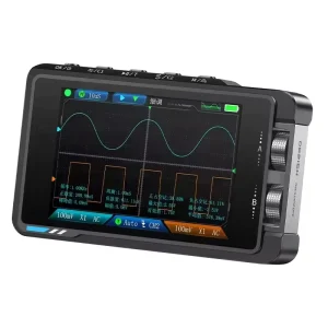 FNIRSI DS215H Handheld Small Hd Screen Digital Oscilloscope Signal Generator 2IN1 Dual Channel 50MHZ Automatic Oscilloscope Tool