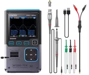 FNIRSI DSO-TC4 3 in 1 Digital Oscilloscope Transistor Multi-channel Detector Signal Generator 10Mhz 48MSa/s