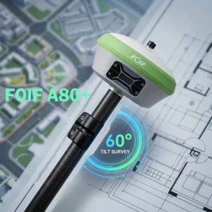 FOIF A80+ Super Base Station Surveying Instrument 1408 Channels IMU Tilt Mapping GNSS RTK