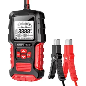 FOXSUR FBT 300 Smart 12V 24V Car Battery Tester Automobile Motorcycle Voltage Battery Tester