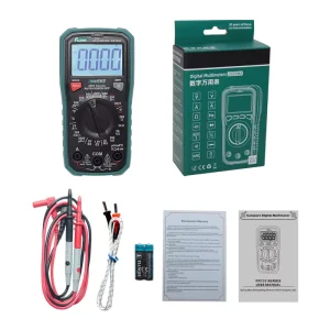 FR133C Series 4000 Counts 600V AC DC 10A Ohm True RMS Auto Range 4-Digit Display ABS Material Multimeter