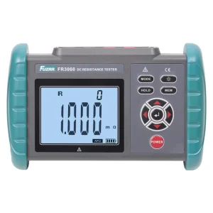 FR3060 Multi-Functional DC Low Resistance Tester Metal Riveted Transformer Coil Ohmmeter