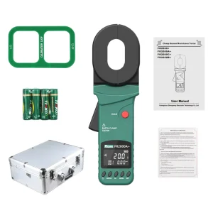 FUZRR FR2000+ FR2000C+ FR2000A+ Multifunction Ground Earth Resistance Meter 1200 Current 20A (1%+0.01) Accuracy