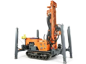 FY3000 Diesel Powered Rotary Core Drill Rig with 300m Max Drilling Depth for Hard Rock Water Well Drilling