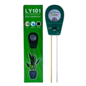 Factory Direct 3 in 1 Soil Meter High Precision ABS Material Equipment for Fertility PH Moisture Garden Plants Lawn SoilTesting