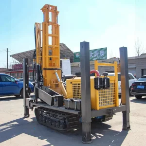 Factory Direct MKD 200 Crawler Mounted Pneumatic Hydraulic Water Well Rig 200 Meter Deep Well Drilling Equipment