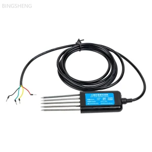 Factory Direct Sale RS485 Farming Digital Soil NPK EC PH Plant Hygrometer Moisture Probe Meter Sensor