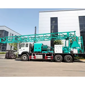 Factory Direct Sales HFSPC 1000 Truck Mounted 1000m Deep Well Drilling Machine Water Well Drilling Rigs