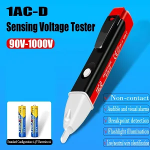 Factory Direct Voltage Tester 1AC-D Measuring Pen Electrical specialized Non-contact Induction Measuring Pen for Electricians