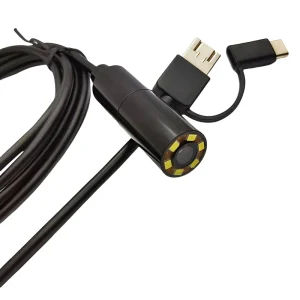 Factory Manufacturer USB Driver free 5MP 8MP 12MP Built-in LED Endoscope Probe AF Industrial Pipeline Camera HD Camera Module