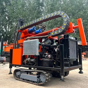 Factory Mini Water Well Drilling Rig Shallow Well Drills 200M Depth Drill Rig for Water Well