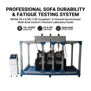 Factory Multi station Sofa Integrated Fatigue Tester Computer Control Three seat Sofa Cycle Life Test Equipment