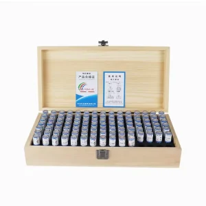 Factory Outlet 101 PCS Pin Gauge Set with Plastic Box 1mm-13mm Wooden Box