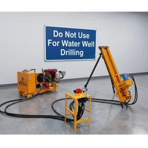 Factory Portable 60m Hydraulic Open Pit Mining Hard Rock DTH Drilling Rig Machine