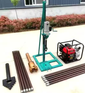 Factory Portable Shallow Well Electric Drilling Machine 40m Deep for Domestic Water & Garden Irrigation