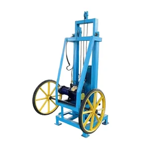 Factory Price 110D Electric Water Well Drilling Rig 100m 120m Portable Borehole Drilling Machine for Home and Farm Use