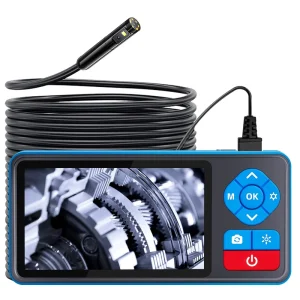 Factory Price 4.5 Inch Display Waterproof Pipe Camera 8mm Snake Pipe Industrial Endoscope Camera with 2500mAh Lithium Battery