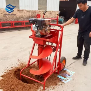 Factory Price Ground Hole Drill Earth Auger Long Using Life Ground Deep Drilling Equipment
