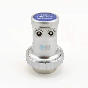 Factory SEB4 4MHz 6*20 UT Probe Dual Crystal Straight Angle Probe Transducer for UT Equipment