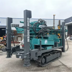 Factory Sale Price Model BDM 350SM Deep Water Well Drilling Machine 350m Water Well Drilling Rig