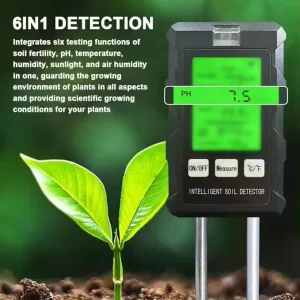 Factory Supply 03 Wanbang 6 in 1 Soil Moisture Tester with 10%-90% RH Range