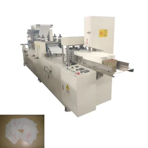 Factory Supply CE Certified High Capacity Napkin Tissue Paper Emboss Folding Machine with Bearing Motor Gear Engine