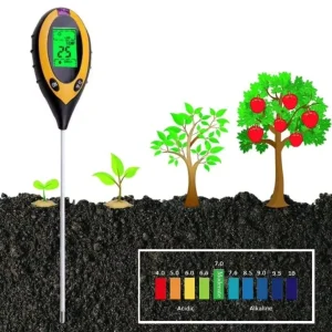 Factory Supply Soil Moisture Meter PH Light Testing Equipment 4 in 1 Soil Detector