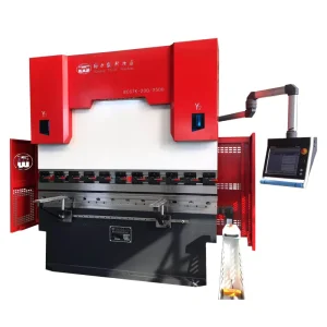 Factory WC67K-100/3200 4+1 Axis Fully Automatic Motor Driven Hydraulic CNC Steel Aluminum Bending Machine Sheet Folding Pump