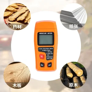 Factory direct Supply of Wood Moisture Meters Pin type Hygrometers and Floor Moisture Content Testers with Battery Power