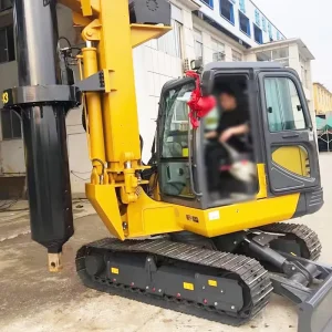 Fast Drilling Speed Light Weight Water Well Rotary Drilling Rig Anti-vibration for Building Construction