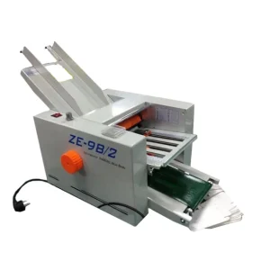 Fast Speed Easy Use Paper Folder Manual Sheet Electrical Desktop Instruction ZE9B 2 Bending Folding Paper Machine