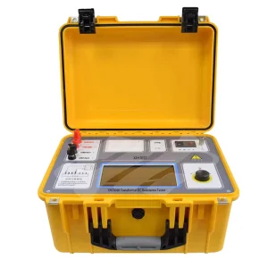 Fast Testing 20A Precision Resistance Meters Single Phase Transformer DC Winding Resistance Tester